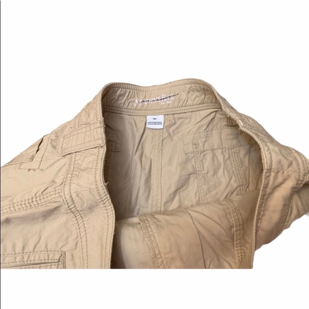 ST JOHNS BAY KHAKI SHORTS TAN NEW - Picture 3 of 3